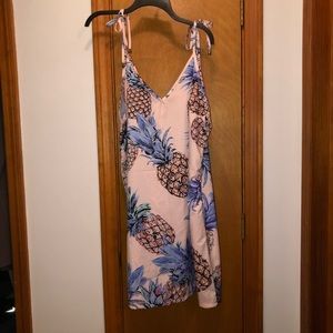 Pineapple sun dress